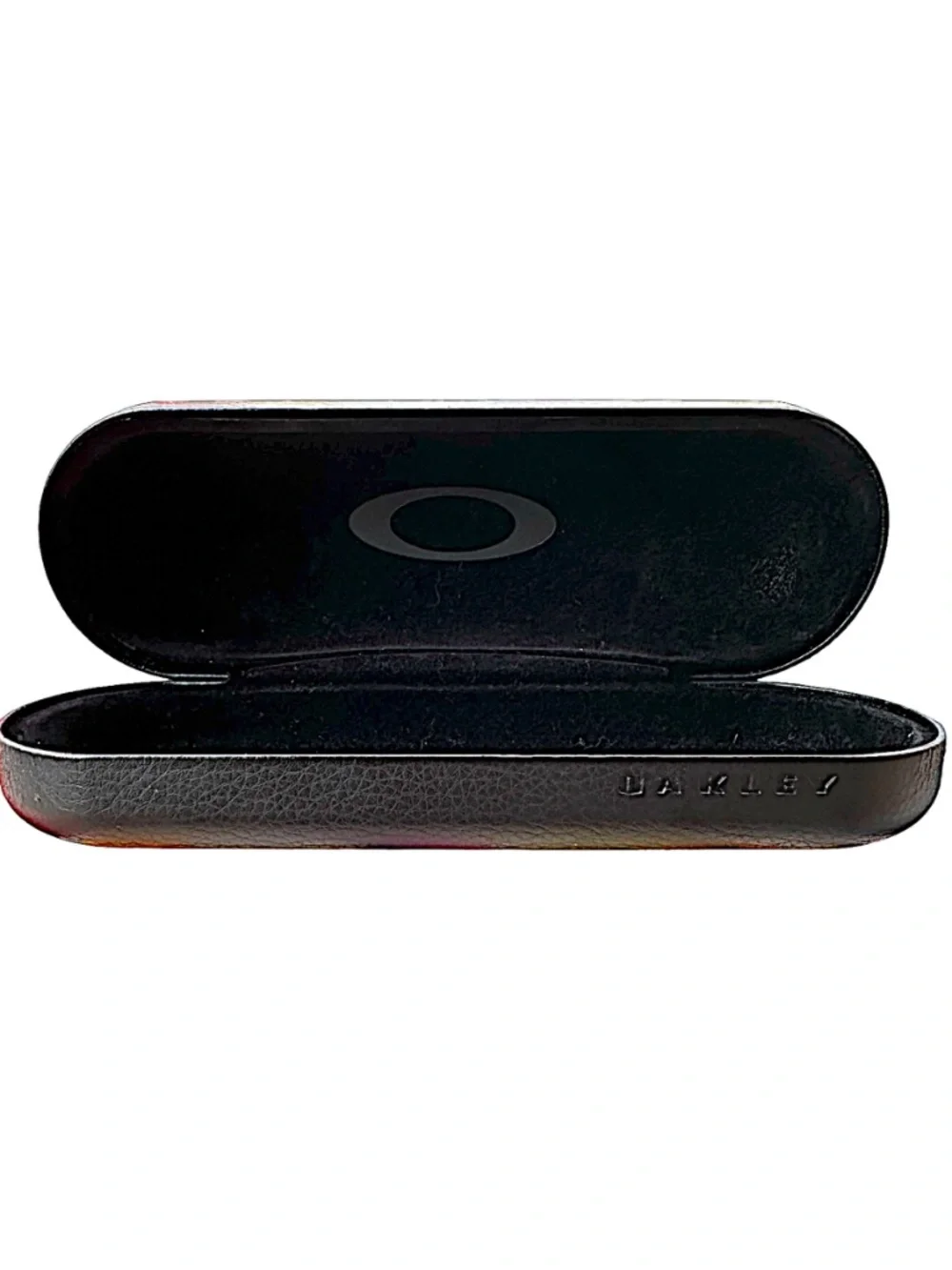 OAKLEY Black Eyeglass Sunglasses Clamshell Case 6.5” Oval